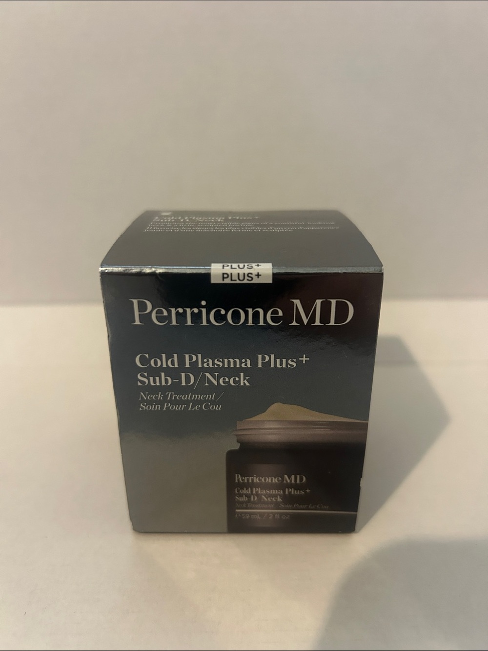Perricone MD Cold Plasma Plus+ Sub-D/Neck Cream - Brown and Silver Box
